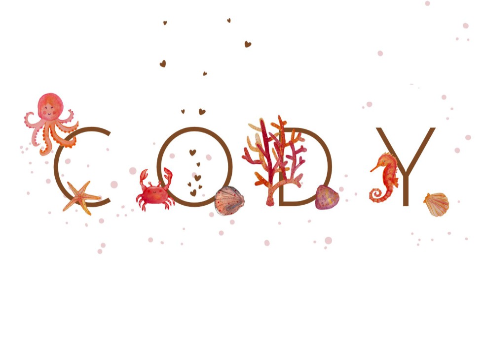 Geboortekaartje oceaan