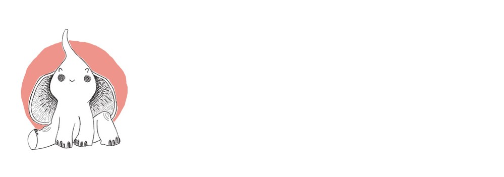 Adresetiket olifant potlood