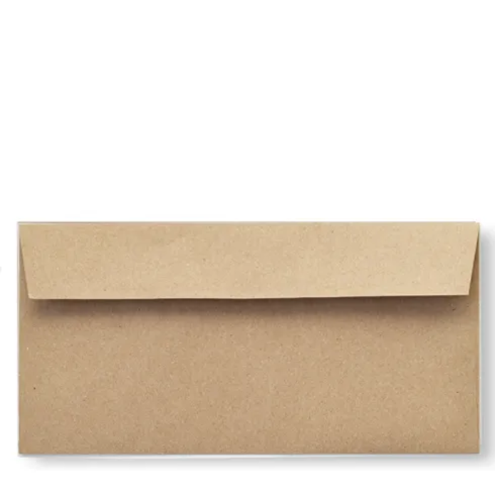 Envelop kraft 11 x 22 cm