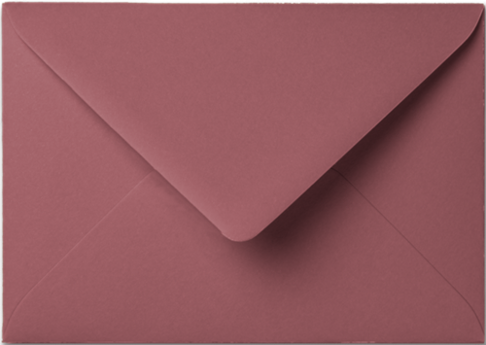 Envelop 11x15,6 framboos