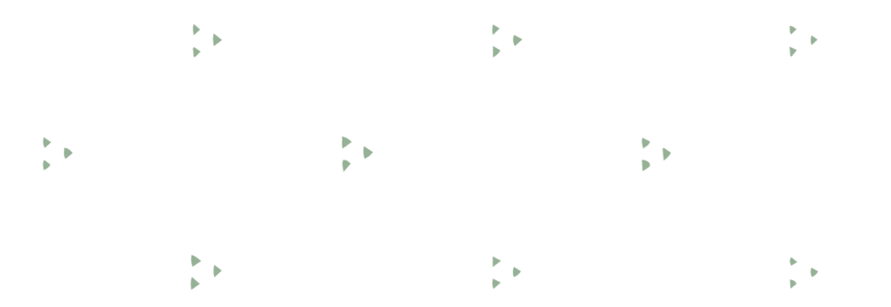 Etiket driehoekjes bladeren