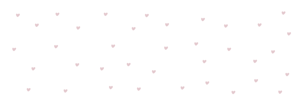 Adresetiket hartjes bloesem