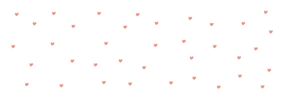 Adresetiket hartjes liefde