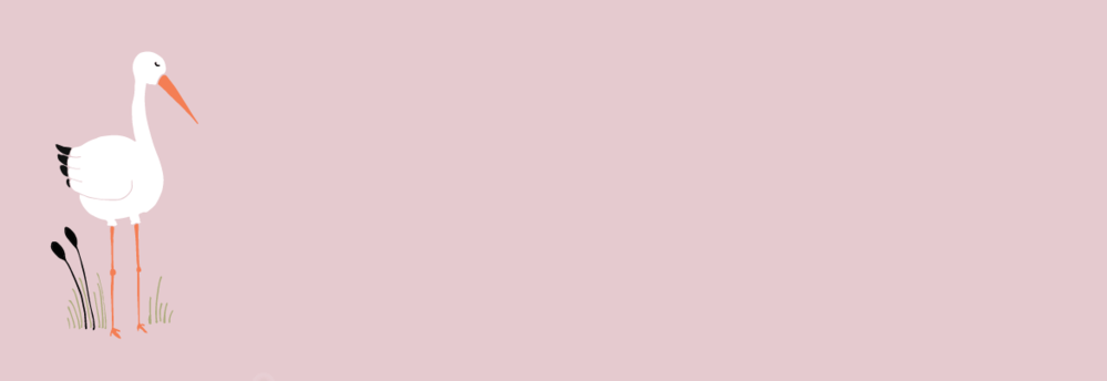 Adresetiket ooievaar