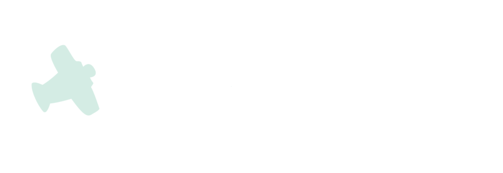 Adresetiket vliegtuigje hout