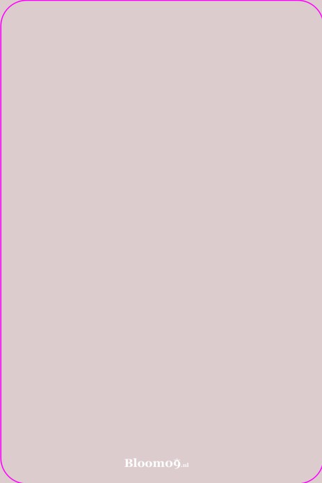 Geboortekaartje glimmende folie