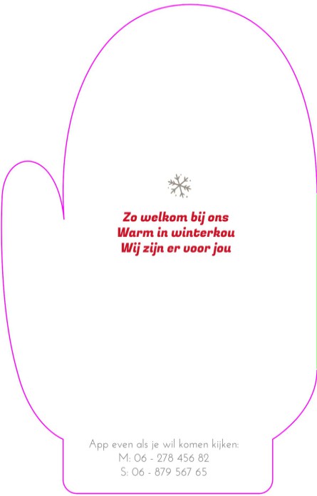 Geboortekaartje ski alpen