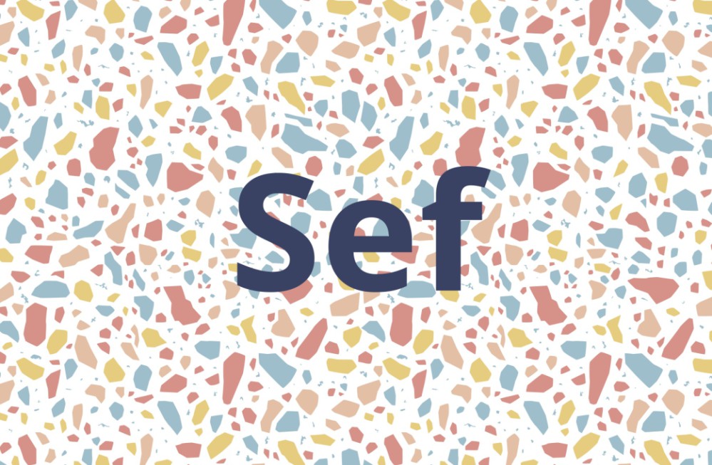 Geboortekaartje terrazo