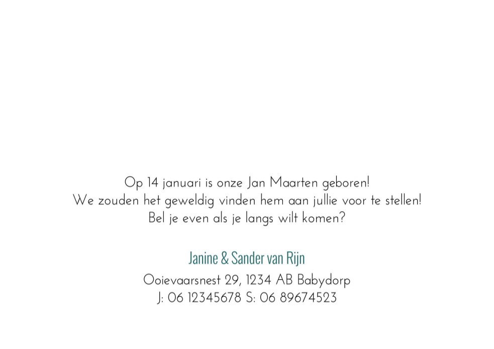 kaart binnenzijde links