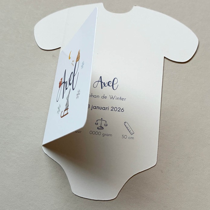 Geboortekaartje rompertje