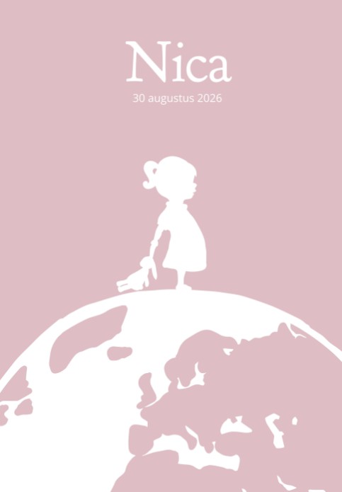 Geboorteposter meisje