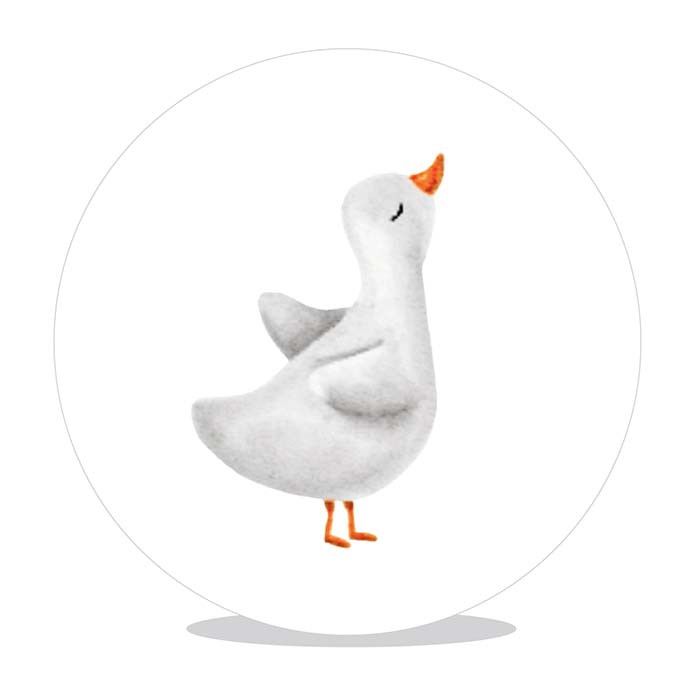 Sluitsticker mini gansje