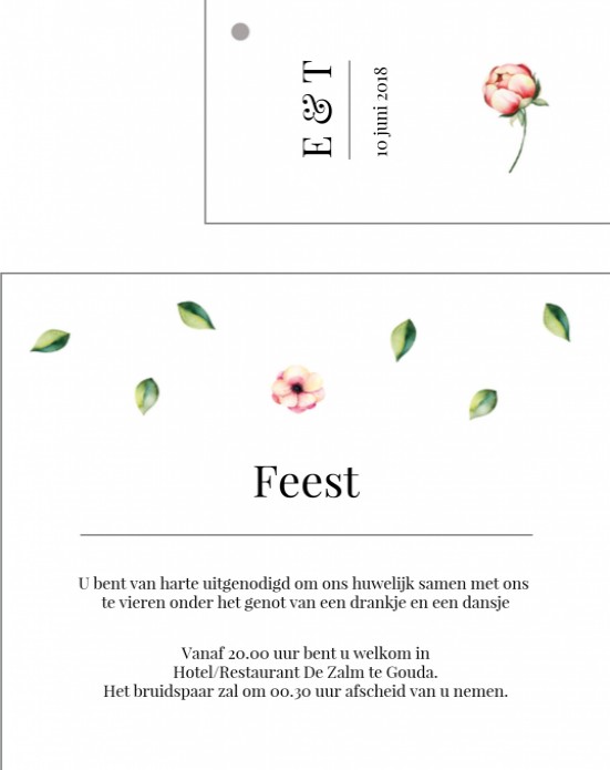 Styled bijproduct Design wilde bloemen